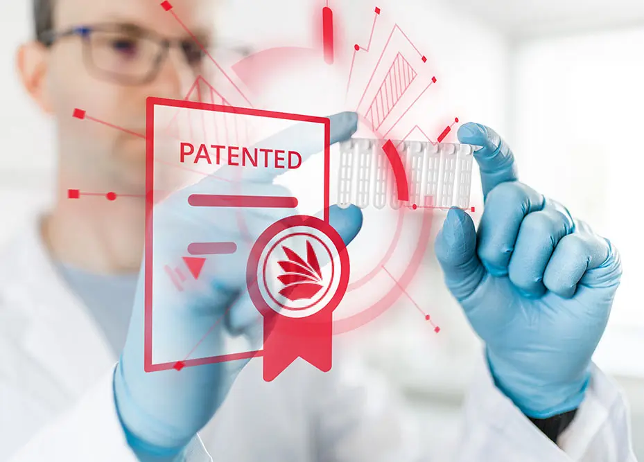 Scienova Über uns Patent